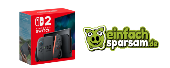 Nintendo Switch 2 Gewinnspiel im August von Einfach-Sparsam.de