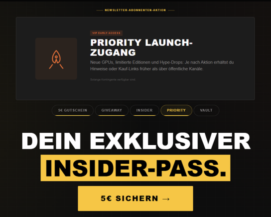 Mit dem Newsletter-Abo von CaseKing sicherst du dir nach der erfolgreichen Anmeldung und Bestätigung einen...
